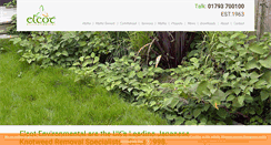 Desktop Screenshot of elcotenviro.com